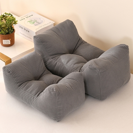 91家纺网 家纺一手货源 找家纺 （总）囍莱家纺 2025新款灯芯绒高弹丝绵多功能腰靠枕