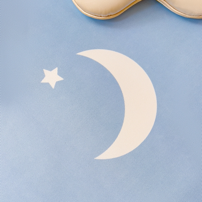 91家纺网 家纺一手货源 找家纺 富馨莱 2025新款学生平铺款冰藤印花凉席A类抗菌冰丝席支持定制尺寸 星空