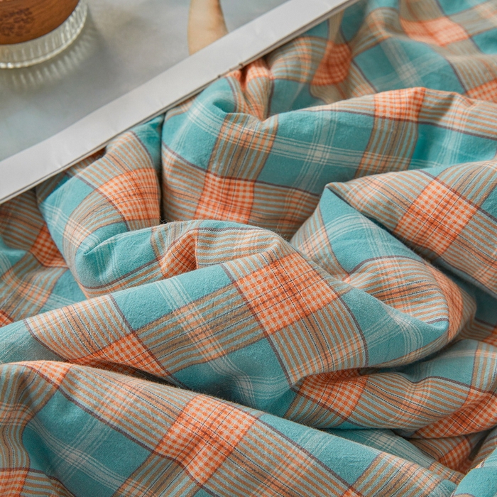 91家纺网 家纺一手货源 找家纺 伊人坊 2025新款A类无印风水洗棉新疆棉花夏被 贝拉绿