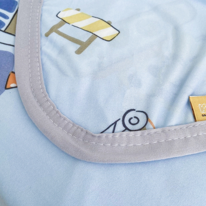 91家纺网 家纺一手货源 找家纺 2026新款儿童针织多功能盖毯 挖掘机