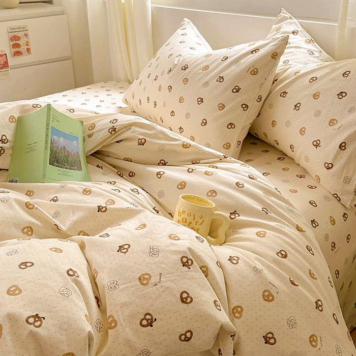 91家纺网 家纺一手货源 找家纺 （总）田野2025新款13372全A全棉四件套