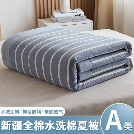 91家纺网 家纺一手货源 找家纺 （总）伊人坊 2025新款水洗棉棉花夏被