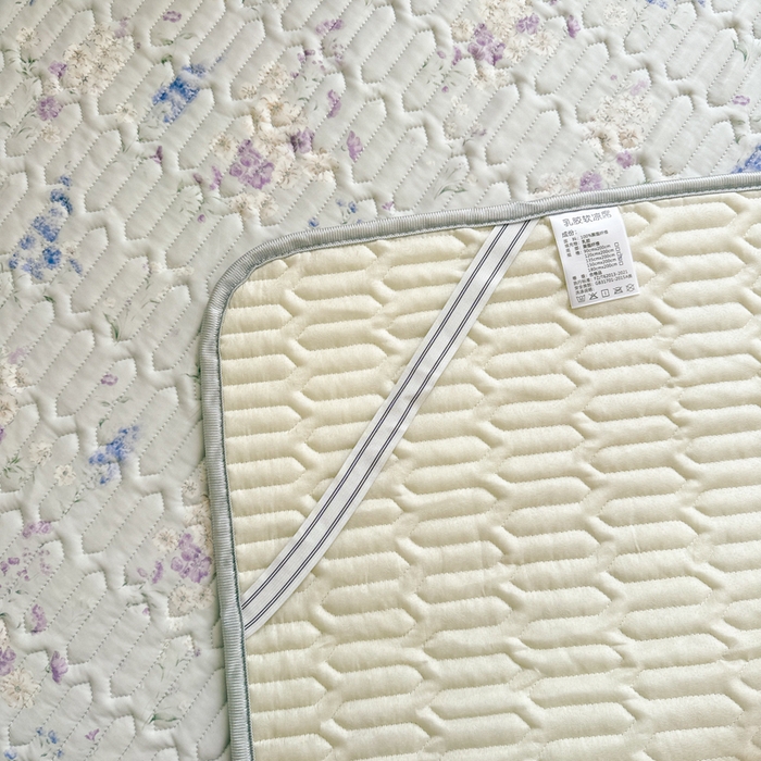 91家纺网 家纺一手货源 找家纺 慕尚家纺  2025春夏新款乳胶凉席水洗棉夏被夏凉被空调被三件套四件套 花梦