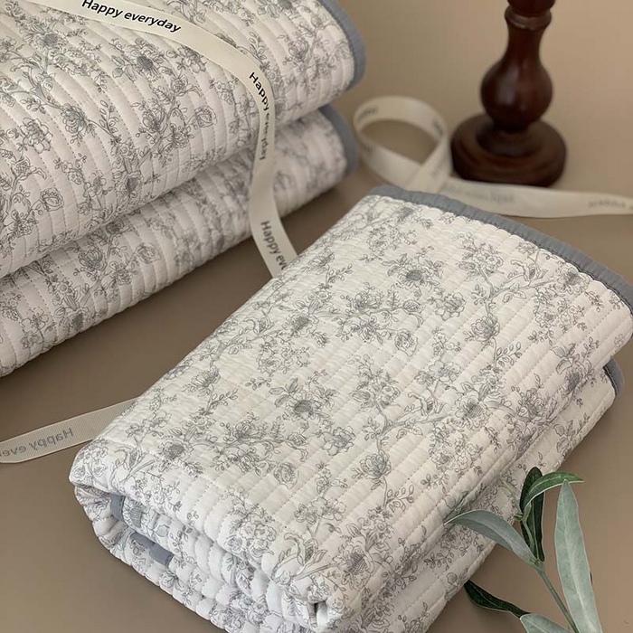 91家纺网 家纺一手货源 找家纺 汇庭 2025新款蔓莎床盖三件套系列-实拍 奥菲莉