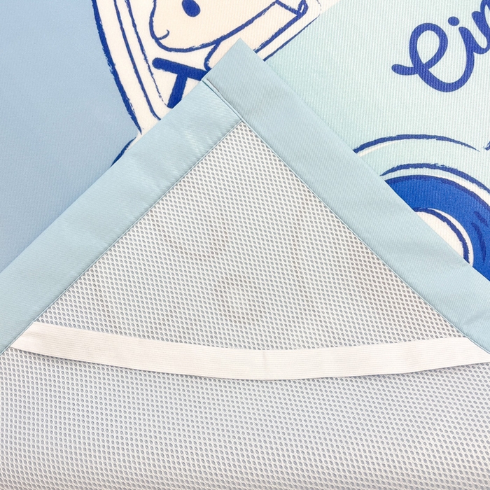 91家纺网 家纺一手货源 找家纺 2025新款正版授权A类大版数码印花三丽鸥可机洗1200D冰丝凉席席子凉席可组合针织棉夏被四件套-平铺款 平铺款-伙伴玉桂狗