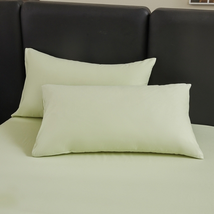 91家纺网 家纺一手货源 找家纺 （总）雅萱家纺 2025新款40S斜纹13372全棉纯色枕套