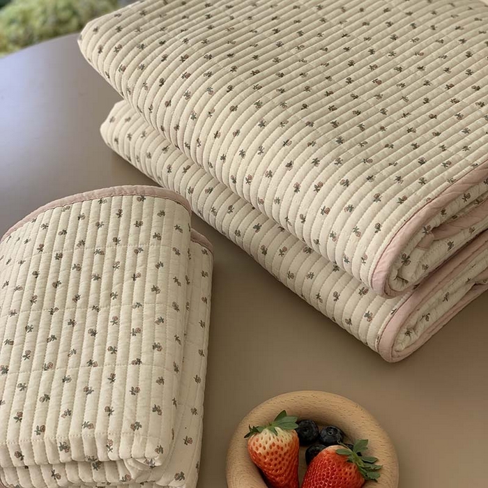 91家纺网 家纺一手货源 找家纺 汇庭 2025新款蔓莎床盖三件套系列-实拍 小时光