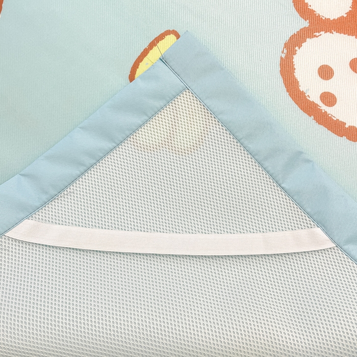 91家纺网 家纺一手货源 找家纺 2025新款正版授权A类大版数码印花三丽鸥可机洗1200D冰丝凉席席子凉席可组合针织棉夏被四件套-平铺款 平铺款-呆萌帕恰狗