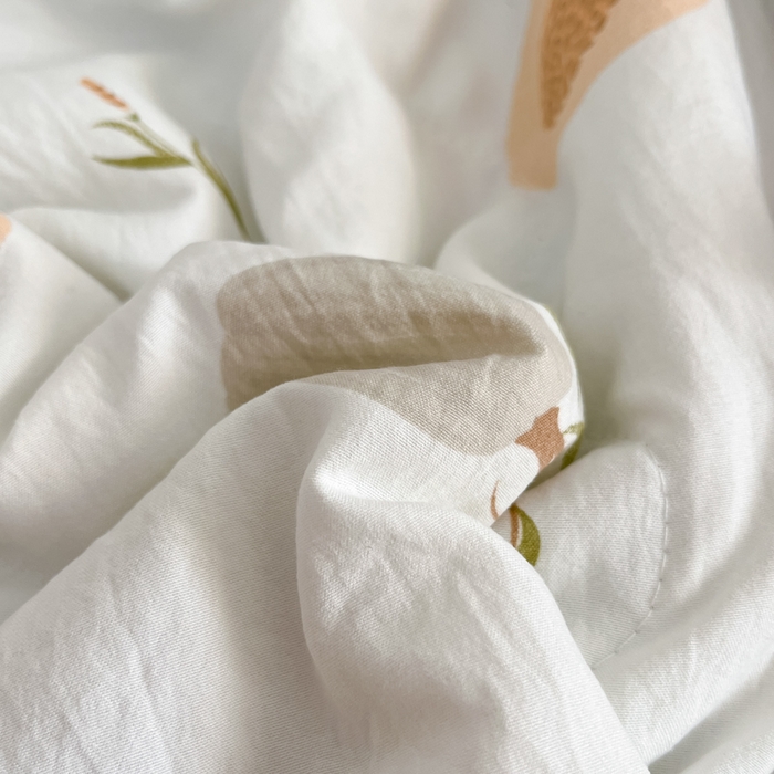 91家纺网 家纺一手货源 找家纺 贝扬思家纺 2025新款水洗皱皱纱系列夏被-系列二 南瓜日记