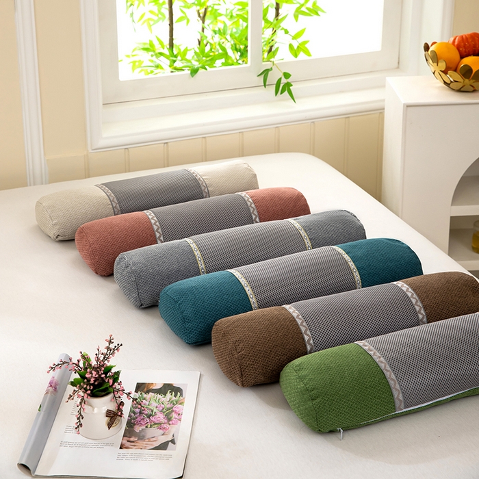 91家纺网 家纺一手货源 找家纺 九州枕芯2025新款透气网荞麦护颈枕枕头枕芯 组合图仅做展示