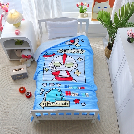 91家纺网 家纺一手货源 找家纺 （总）八零年代 2025新款儿童A类天丝夏被冰爽棉空调被凉感被幼儿园凉席夏被三件套