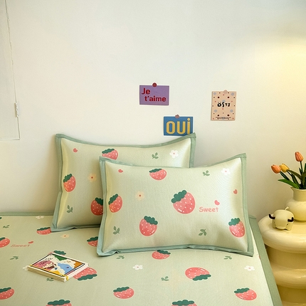 91家纺网 家纺一手货源 找家纺 （总）全季家居 2025新款全季家居A类小清新数码印花枕套