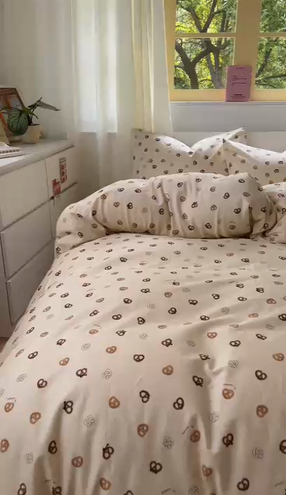 91家纺网 家纺一手货源 找家纺 （总）田野2025新款13372全A全棉四件套