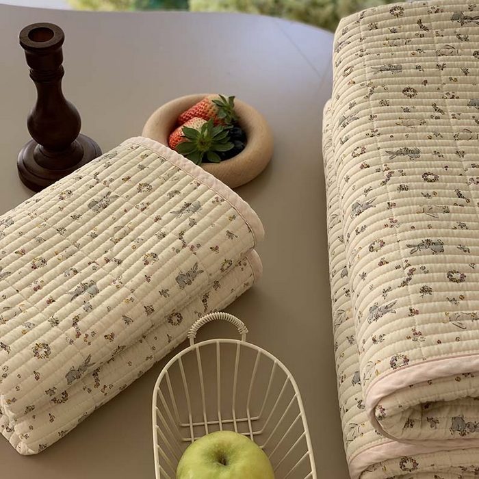 91家纺网 家纺一手货源 找家纺 汇庭 2025新款蔓莎床盖三件套系列-实拍 伽百莉