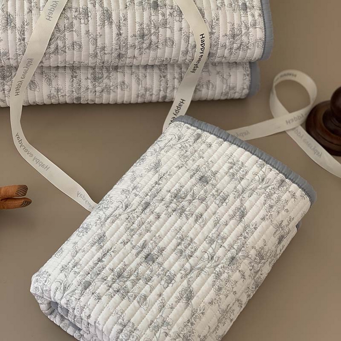 91家纺网 家纺一手货源 找家纺 汇庭 2025新款蔓莎床盖三件套系列-实拍 奥菲莉