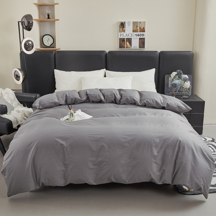 91家纺网 家纺一手货源 找家纺 （总）雅萱家纺 2025新款40S斜纹13372全棉纯色被套