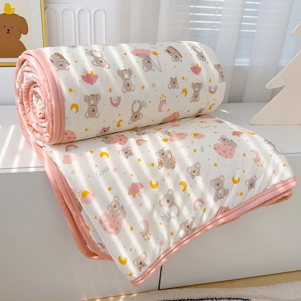 91家纺网 家纺一手货源 找家纺 （总）贝扬思家纺 2025新款针织棉印花夏被系列