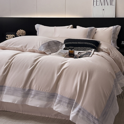 91家纺网 家纺一手货源 找家纺 （总） 2025新款直播爆款A类100支长绒棉夹棉床盖床笠四件套全棉纯棉床单加厚高端重工刺绣四季款床上用品