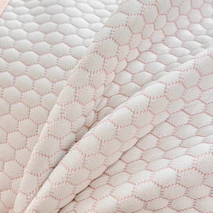 91家纺网 家纺一手货源 找家纺 2025新款凉感冰豆豆凉席-暴力熊系列 暴力熊-粉玉