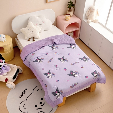 91家纺网 家纺一手货源 找家纺 （总）花满路 2025新款亲肤卡通系列儿童夏被-小床图【控价28-45-55】