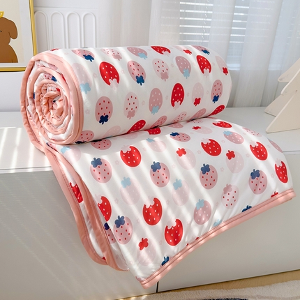 91家纺网 家纺一手货源 找家纺 （总）贝扬思家纺 2025新款针织棉印花夏被系列