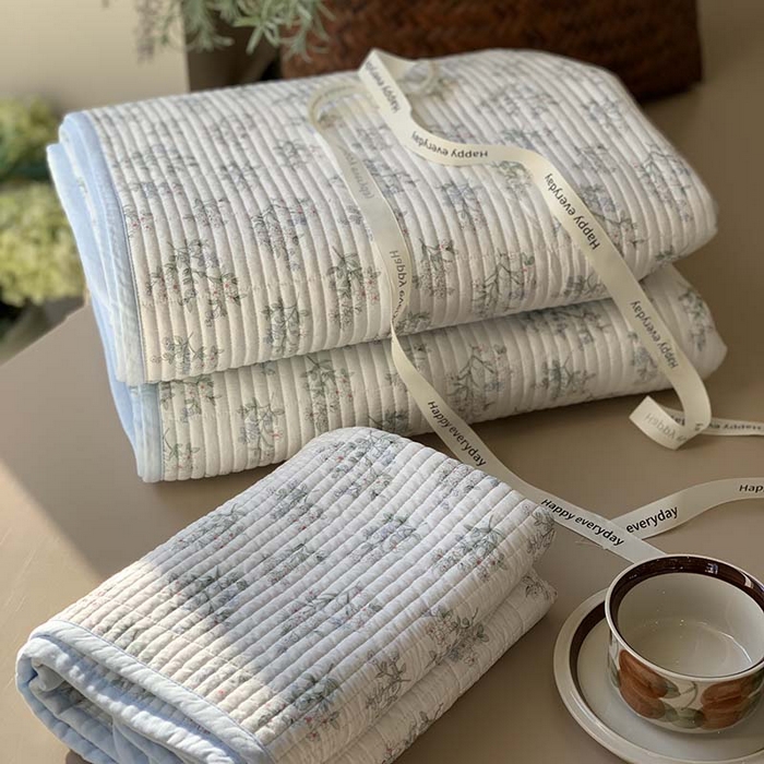 91家纺网 家纺一手货源 找家纺 汇庭 2025新款蔓莎床盖三件套系列-实拍 艾莉兰