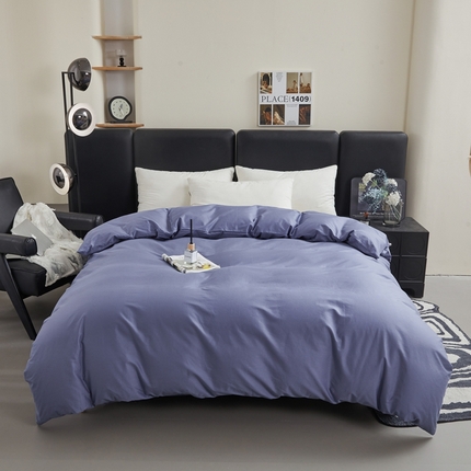 91家纺网 家纺一手货源 找家纺 （总）雅萱家纺 2025新款40S斜纹13372全棉纯色被套