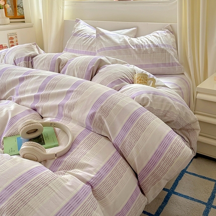 91家纺网 家纺一手货源 找家纺 （总）田野2025新款13372全A全棉四件套