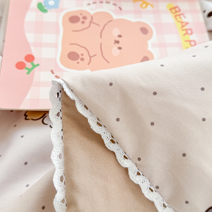 91家纺网 家纺一手货源 找家纺 慕尚家纺 2025新款水洗棉花边工艺羽丝棉卡通系列夏被 巴克狗