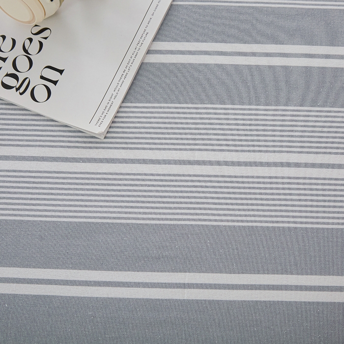 91家纺网 家纺一手货源 找家纺 首爱家纺 2025新款色织老粗布床单老粗布凉席三件套 浅陌