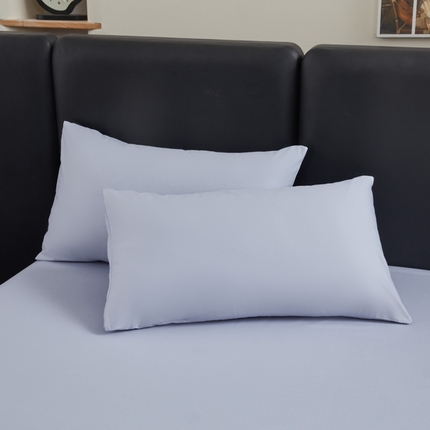 91家纺网 家纺一手货源 找家纺 （总）雅萱家纺 2025新款40S斜纹13372全棉纯色枕套