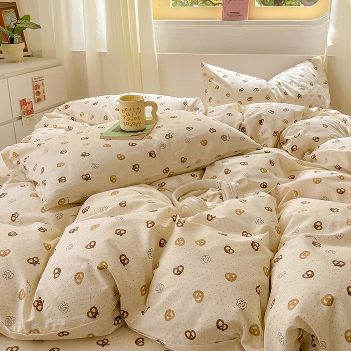 91家纺网 家纺一手货源 找家纺 （总）田野2025新款13372全A全棉四件套