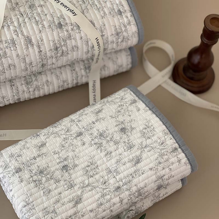 91家纺网 家纺一手货源 找家纺 汇庭 2025新款蔓莎床盖三件套系列-实拍 奥菲莉