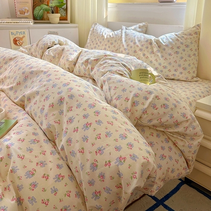 田野2025新款13372全A全棉四件套 贝拉