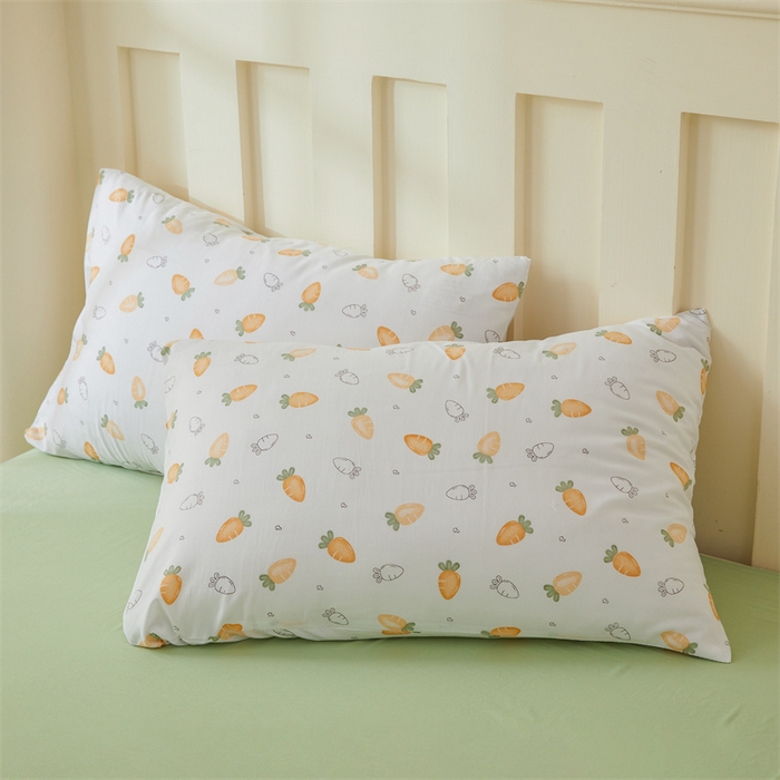 91家纺网 家纺一手货源 找家纺 2025新款小花款新疆棉花夏被【棉花含量100%】夏季空调被薄被子可机洗夏凉被 胡萝卜