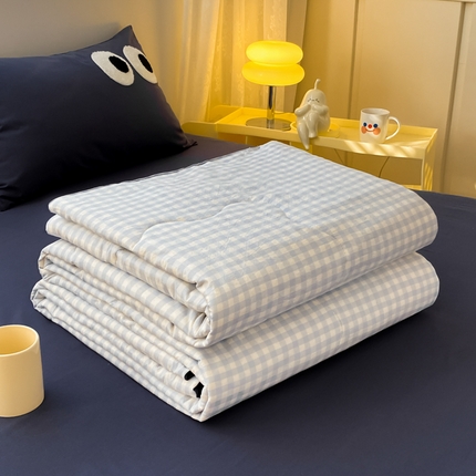 91家纺网 家纺一手货源 找家纺 （总）贝扬思家纺 2025新款超柔110克云朵棉系列夏被四件套