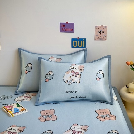 91家纺网 家纺一手货源 找家纺 （总）全季家居 2025新款全季家居A类小清新数码印花枕套