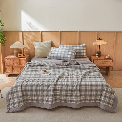 伊人坊 A类水洗棉新疆棉花夏被 简易生活