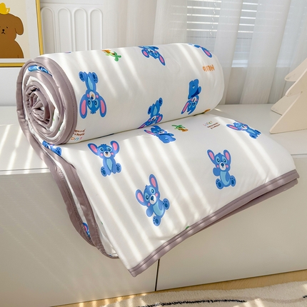 91家纺网 家纺一手货源 找家纺 （总）贝扬思家纺 2025新款针织棉印花夏被系列