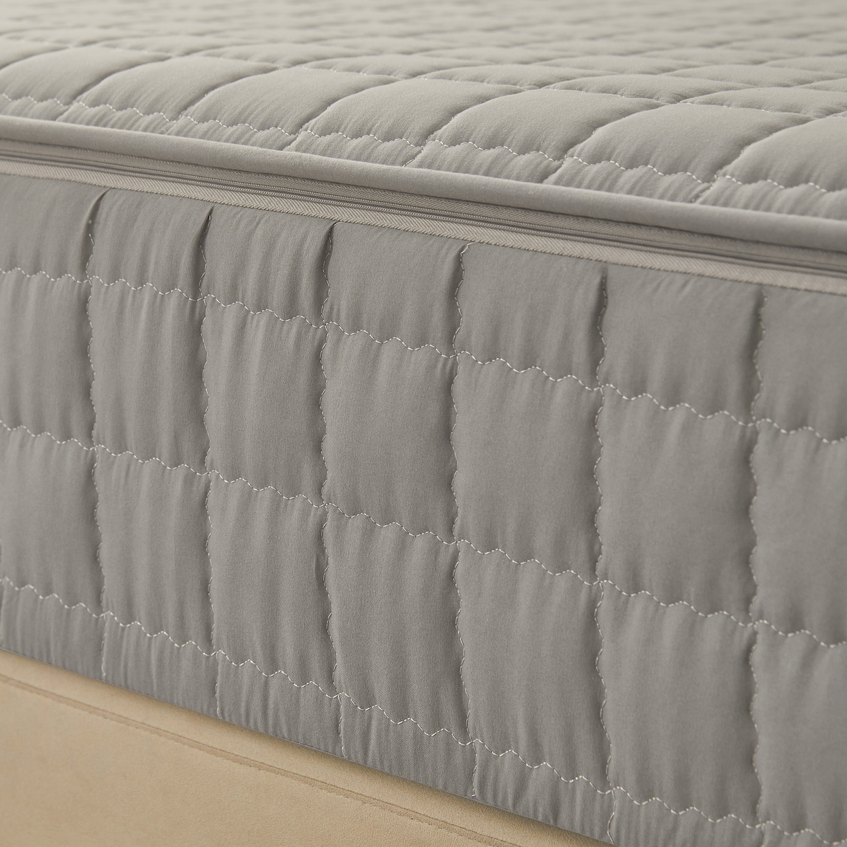 91家纺网 家纺一手货源 找家纺 （总）欧邦 2025新款可拆卸六面全包夹棉床笠