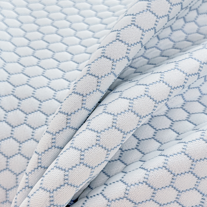 91家纺网 家纺一手货源 找家纺 2025新款凉感冰豆豆凉席-暴力熊系列 暴力熊-天蓝