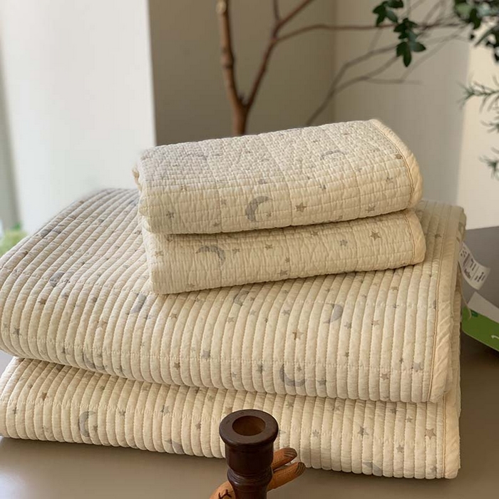 91家纺网 家纺一手货源 找家纺 汇庭 2025新款全棉床盖三件套-实拍 幸运星