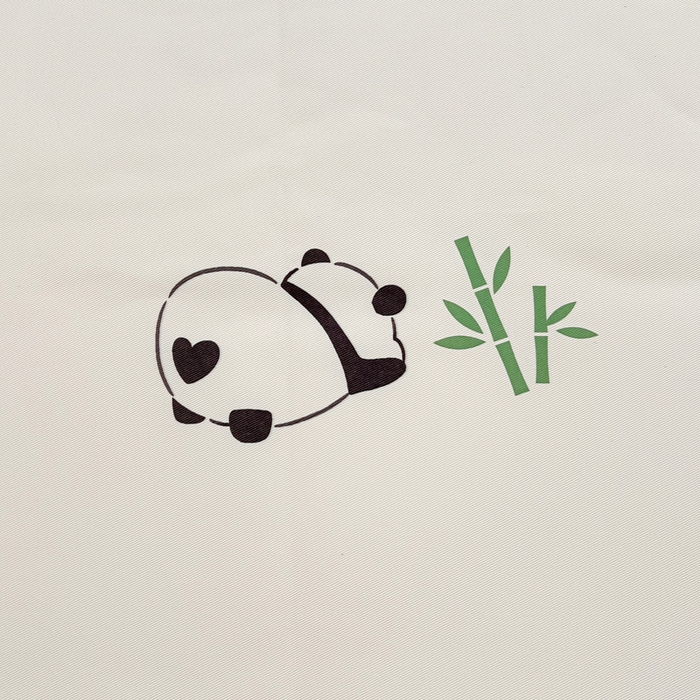 91家纺网 家纺一手货源 找家纺 富馨莱 2025新款平铺款冰藤印花凉席A类抗菌冰丝席支持定制尺寸 熊猫胖胖