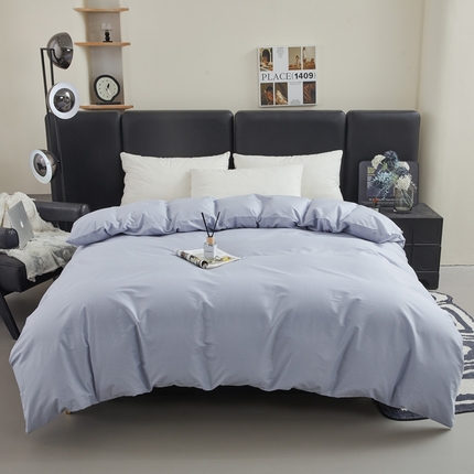 91家纺网 家纺一手货源 找家纺 （总）雅萱家纺 2025新款40S斜纹13372全棉纯色被套