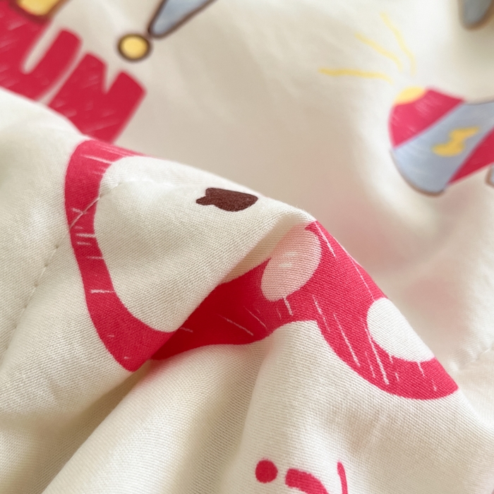 91家纺网 家纺一手货源 找家纺 贝扬思家纺 2025新款水洗皱皱纱系列夏被-系列二 童话世界