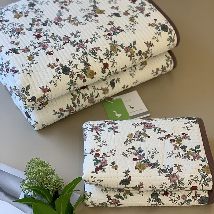 91家纺网 家纺一手货源 找家纺 汇庭 2025新款全棉床盖三件套-实拍 奈雪