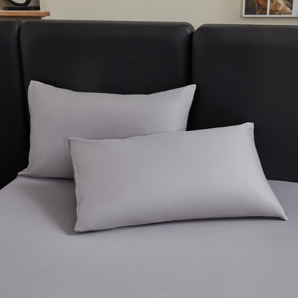 91家纺网 家纺一手货源 找家纺 （总）雅萱家纺 2025新款40S斜纹13372全棉纯色枕套