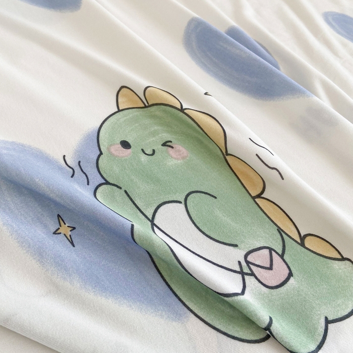 91家纺网 家纺一手货源 找家纺 2026新款儿童针织多功能盖毯 爱心布卡龙