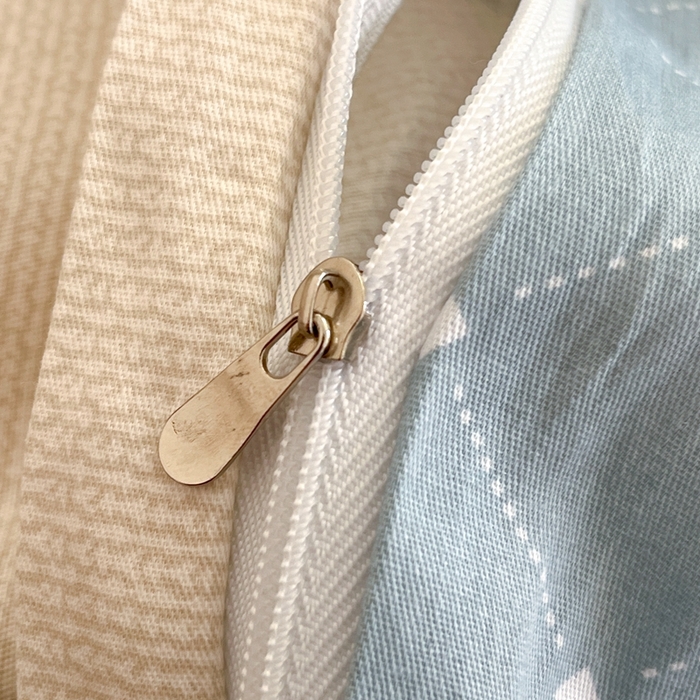 91家纺网 家纺一手货源 找家纺 大吉 2025新款100全棉纯棉喷气小清新被套四件套纯棉三件套床笠四件套单被套单枕套 向往