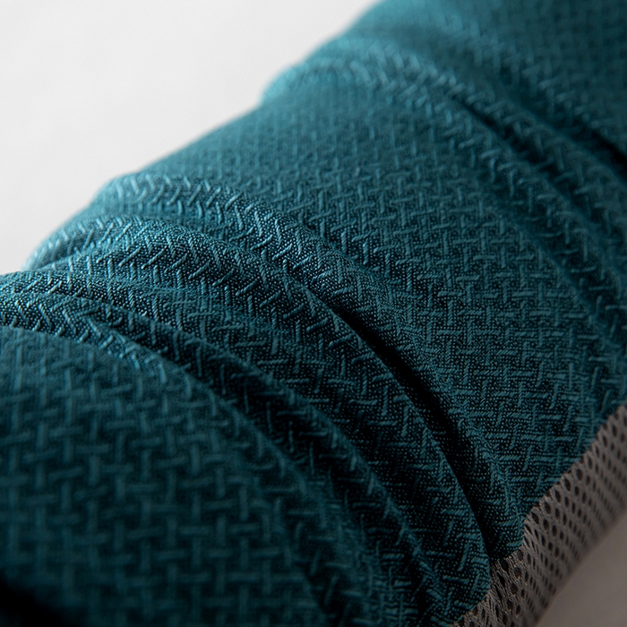 91家纺网 家纺一手货源 找家纺 九州枕芯2025新款透气网荞麦护颈枕枕头枕芯 蓝色12x50x8cm/对